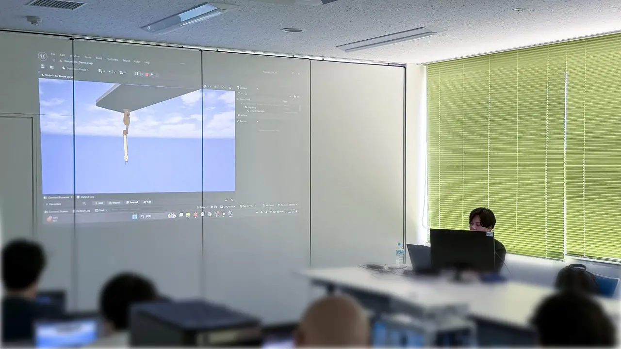 IHI検査計測 様向けUE5トレーニングの様子3